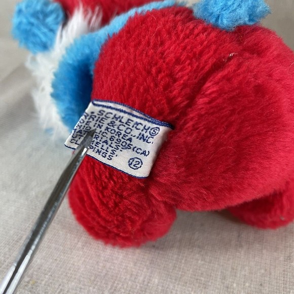 Smurf Plush Lot Papa Smurf 8” 1981 Hug Smurf 10” 1979 Hackus Smurf 9.5” 2013 - Picture 11 of 13